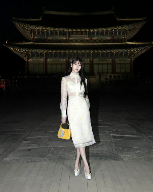 gucci cruise 2024 fashion show in seoul arrivals