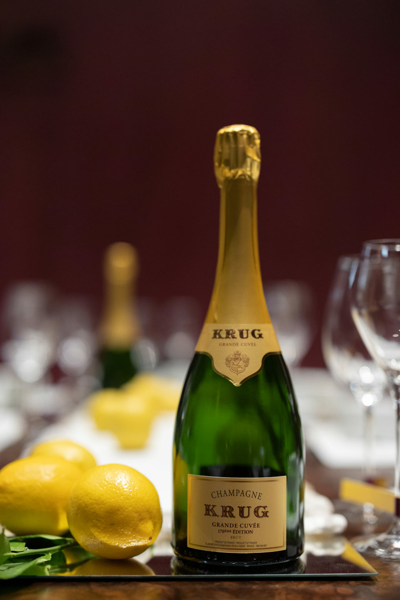 krug x lemon krug champagne bottle 1