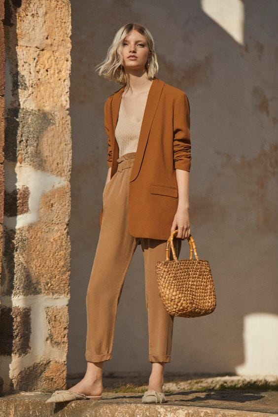 earth tone outfit