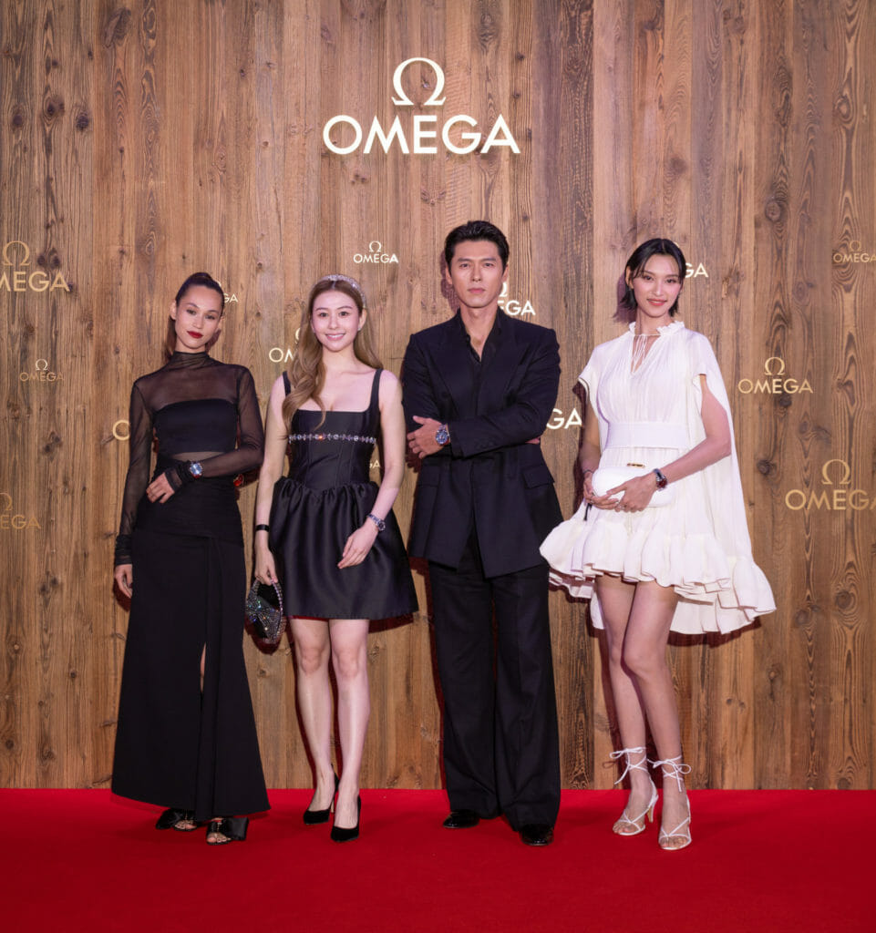 omega masters gala event 2023 kiko, ayla sham, hyun bin & louise wong