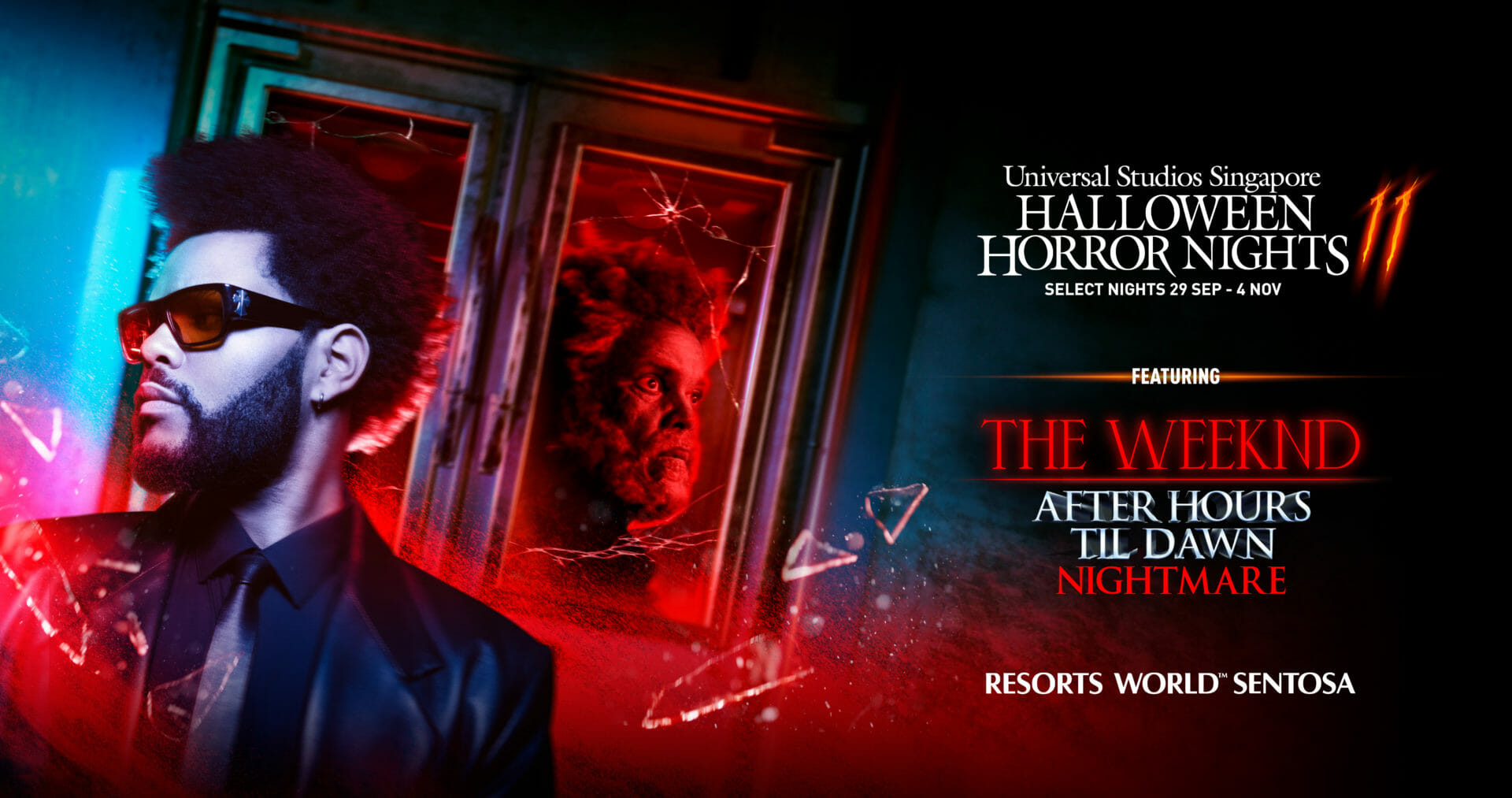 uss hhn 11 the weeknd after hours til dawn nightmare haunted house