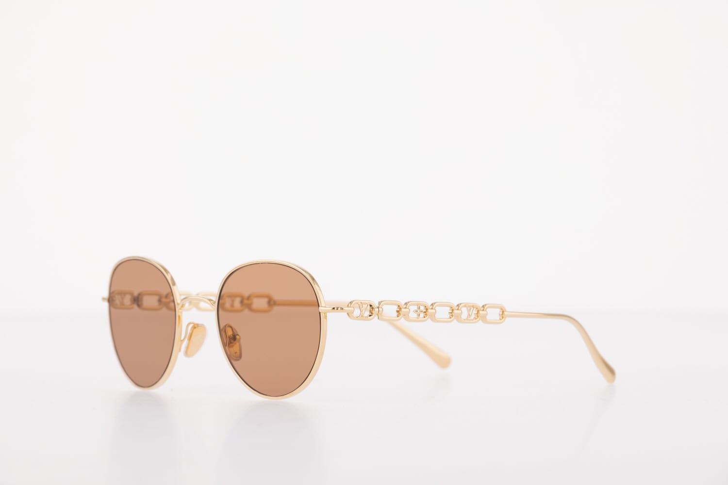 my lv chain small round sunglasses