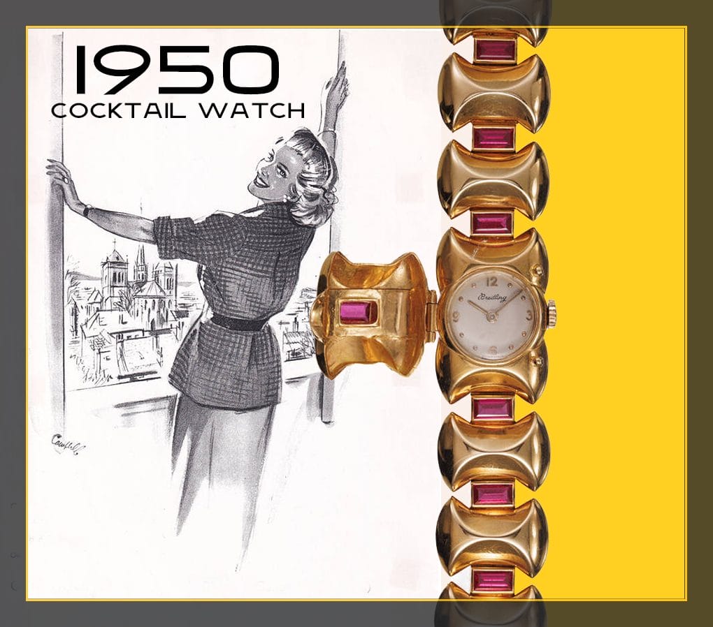 09 breitling cocktail watches 1940s