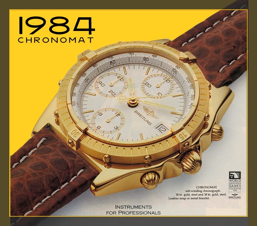 15 breitling chronomat 1983