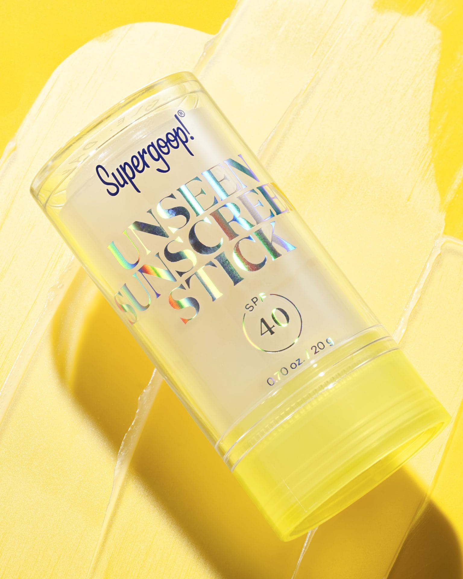 supergoop unseen sunscreen stick moodshot 2