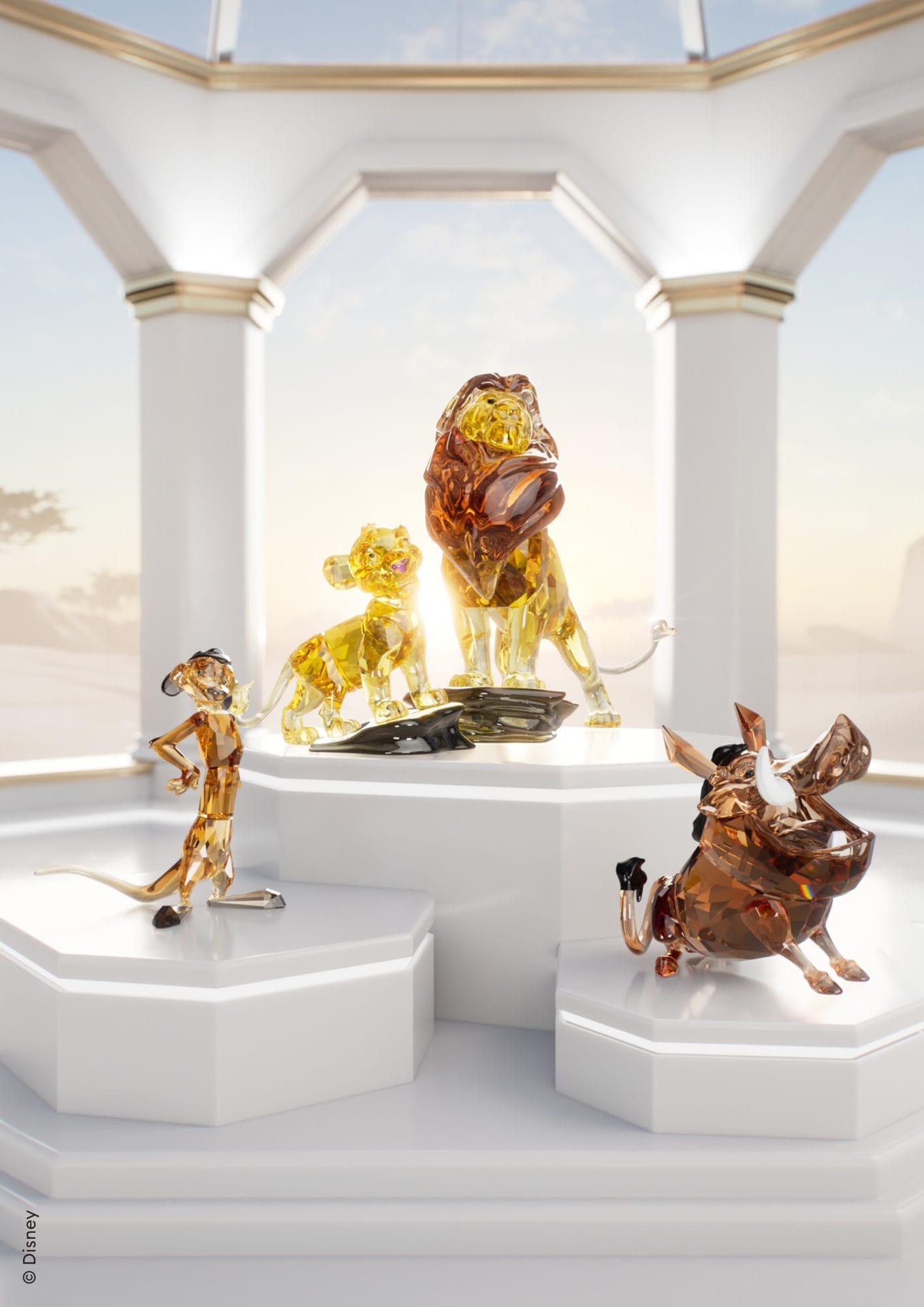 2024 swarovski home collection lion king landscape