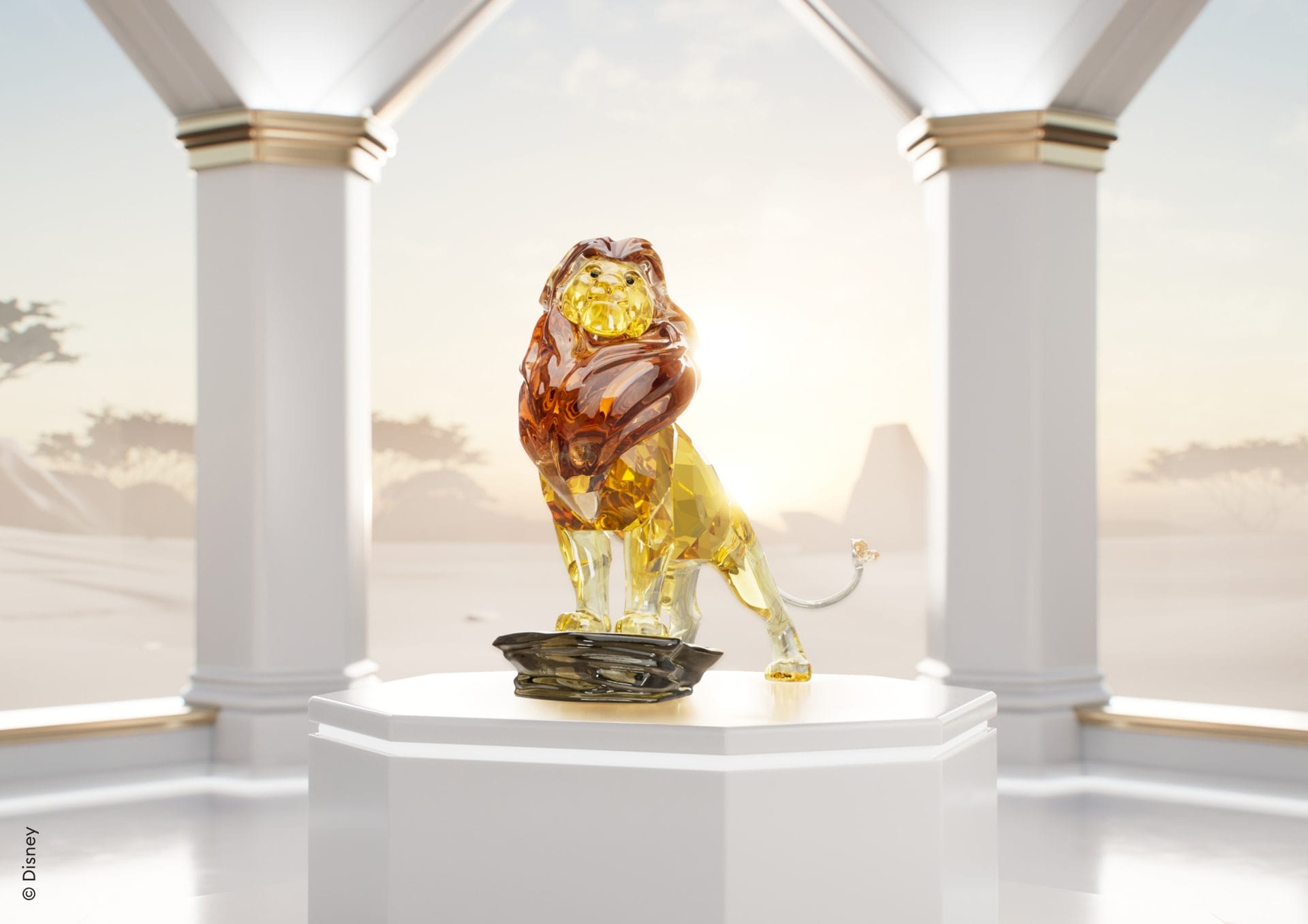 2024 swarovski home collection lion king mufasa