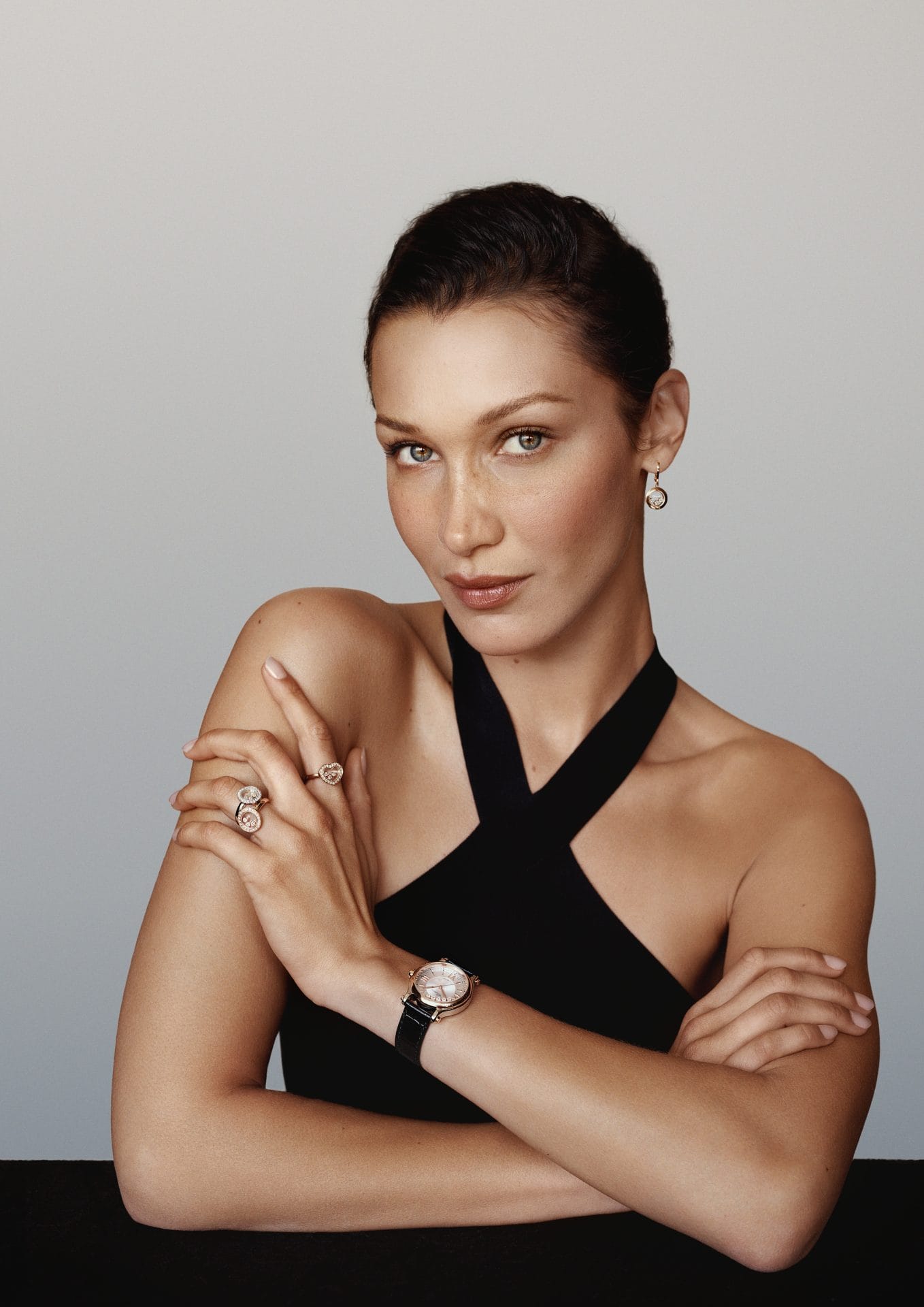 bella hadid chopard happy sport