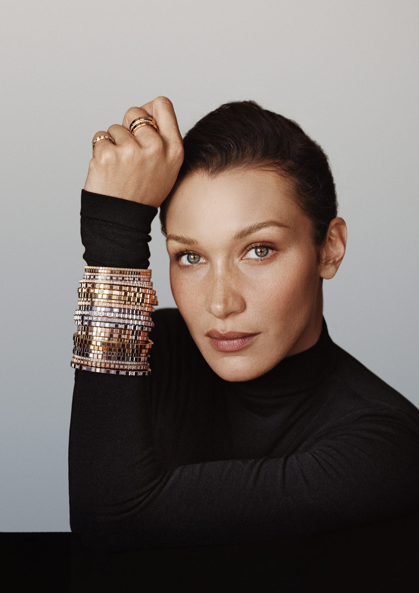 bella hadid chopard ice cube