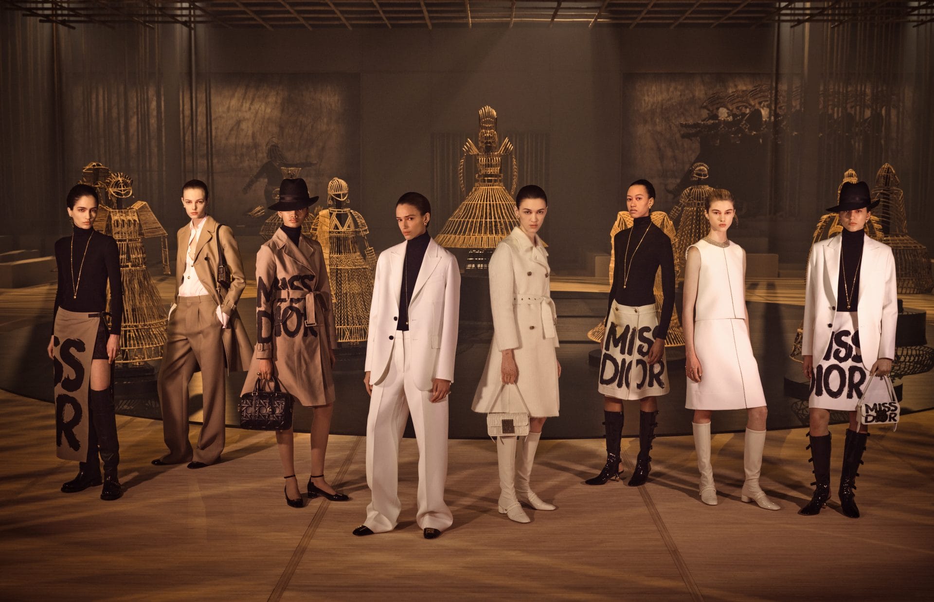 dior rtw aw24 groupshot © laura sciacovelli © artist shakuntala kulkarni 1