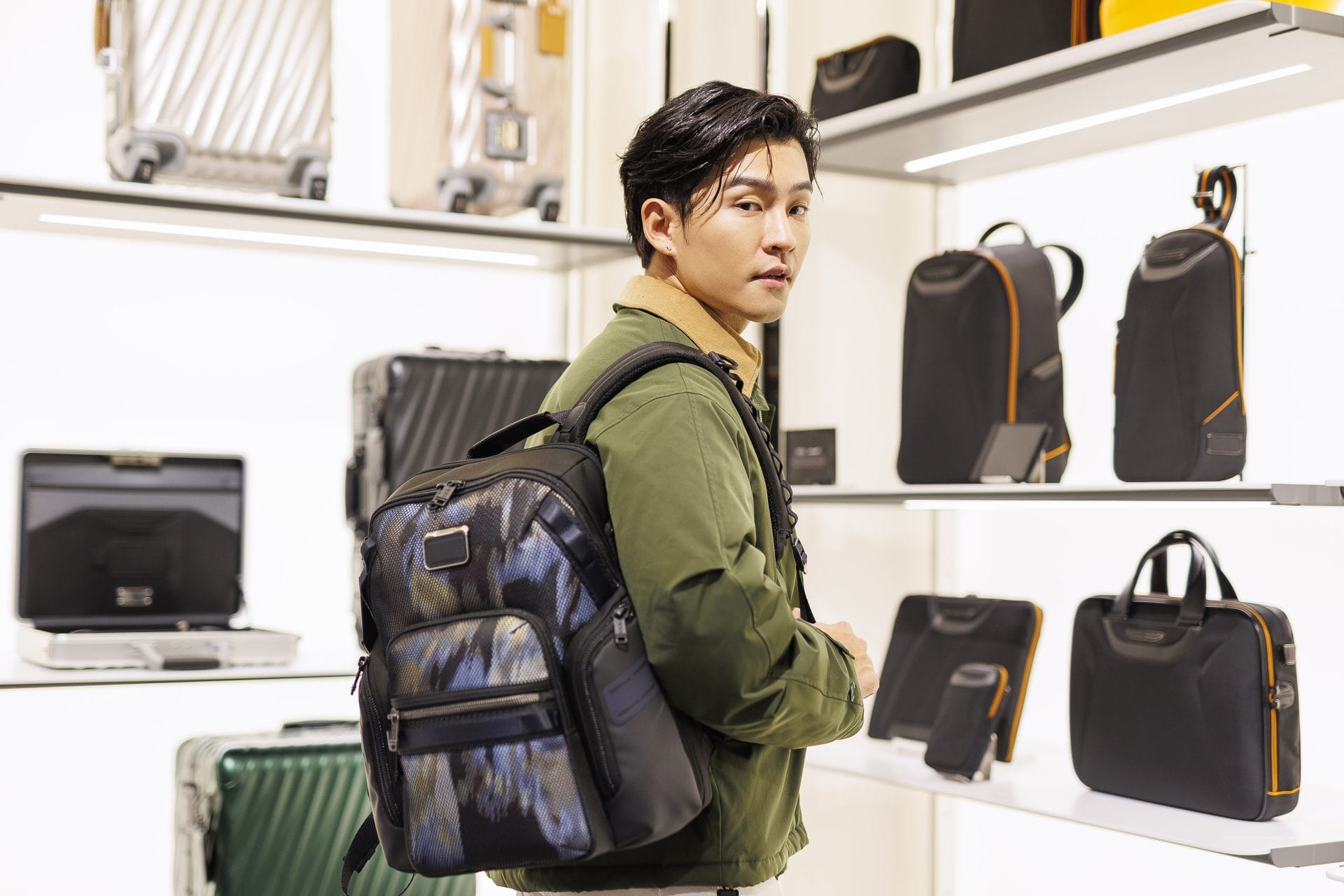 fw24 collection alvin with alpha bravo navigation backpack in seoulite