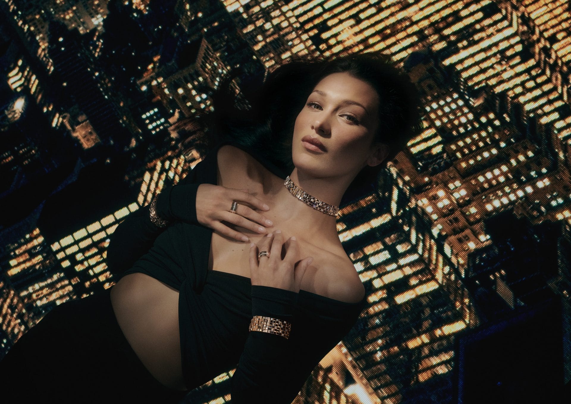 1 chopard sculpted by light with bella hadid