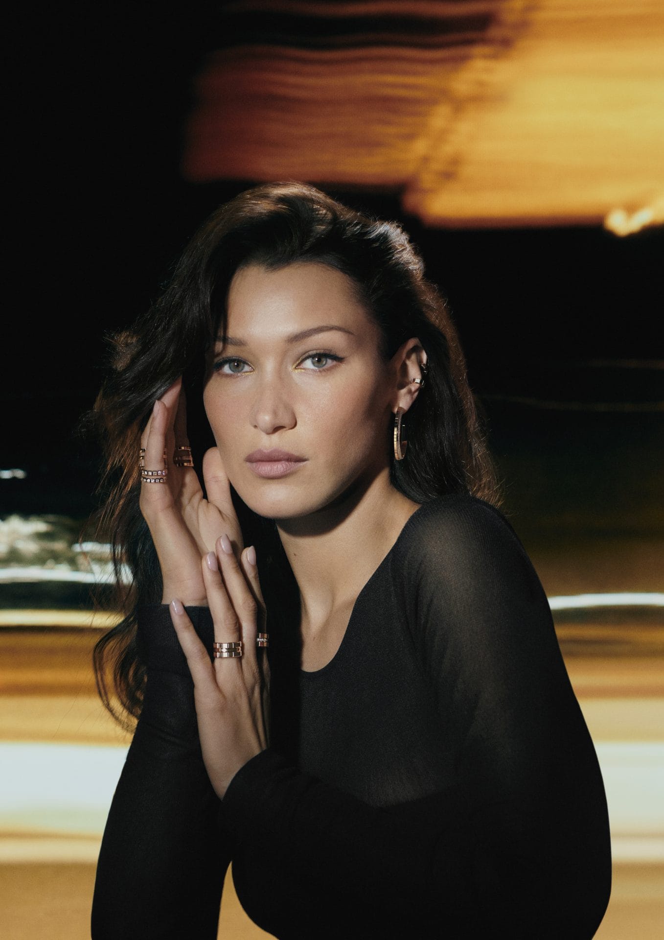 3 chopard sculpted by light with bella hadid