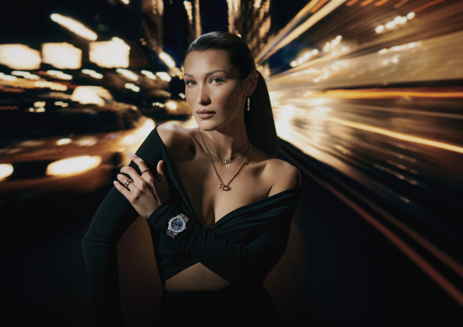 6 chopard sculpted by light with bella hadid