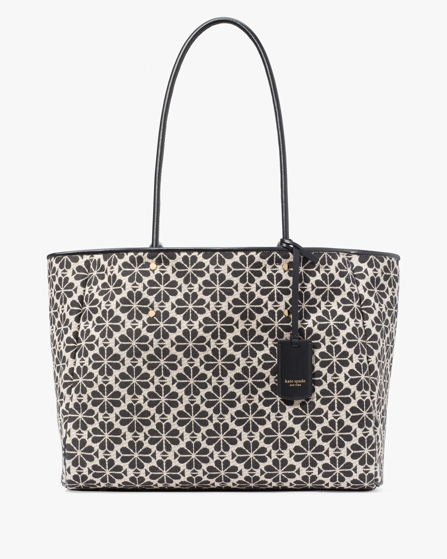 spade flower jacquard large everything tote(1)