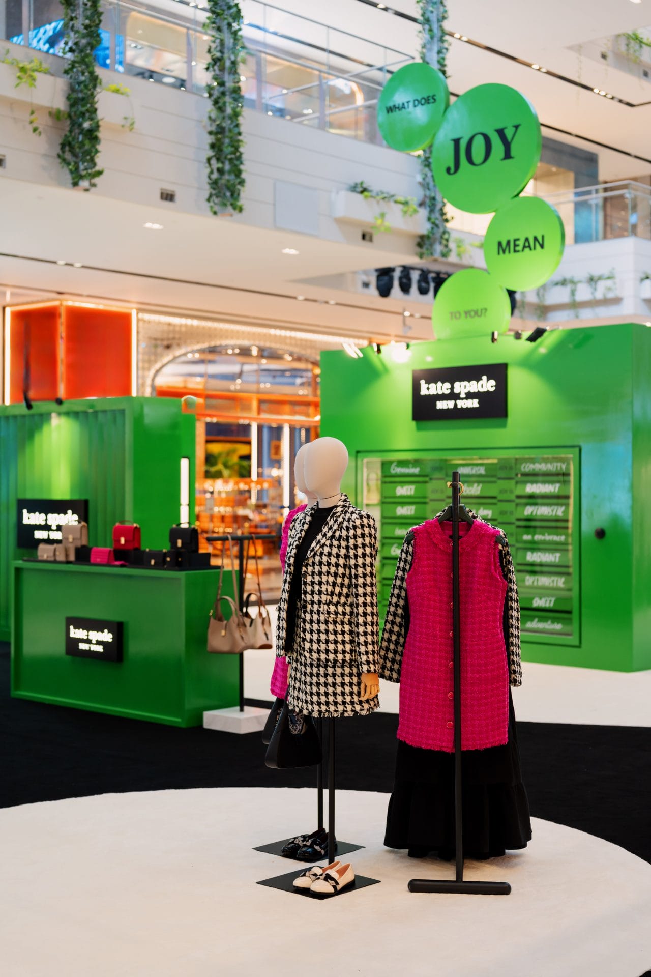 kate spade new york fall 2024 pop up at the exchange trx2