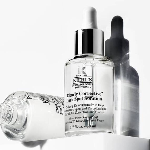 kiehls face clearly corrective dark spot solution pdp content spot what it is row