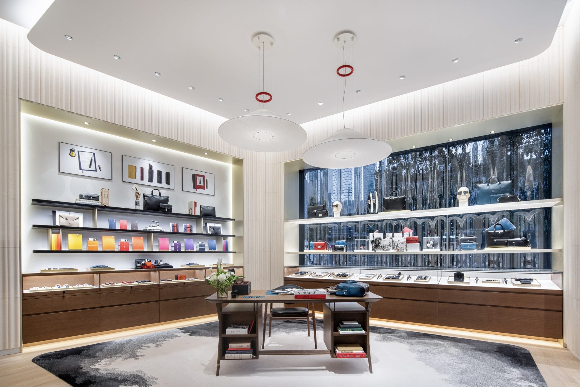 chengdu taikoo li flagship boutique the montblanc desk