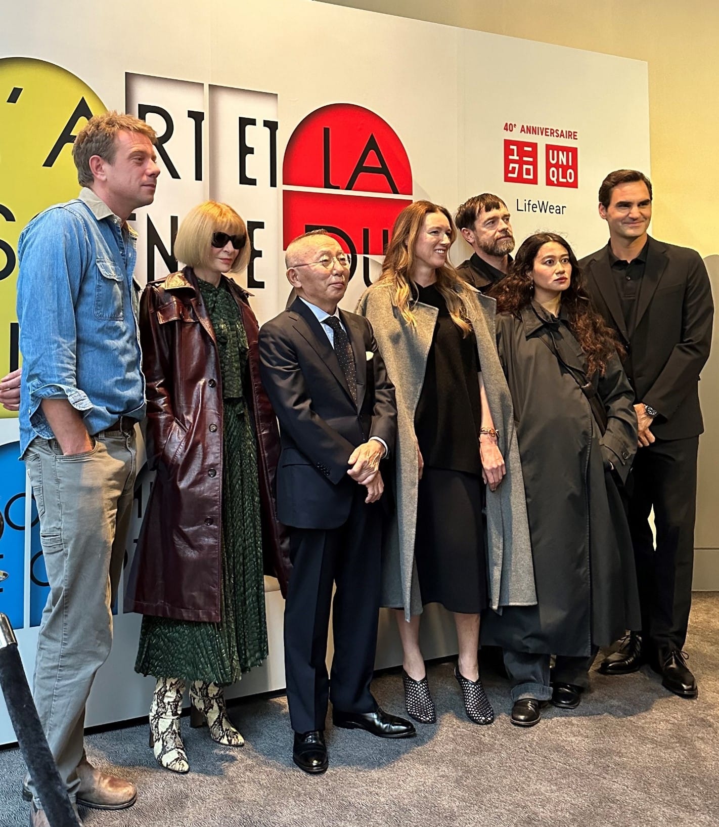 jonathan anderson, anna wintour, tadashi yanai, clare waight keller, christophe lemaire, sarah linh tran, roger federer