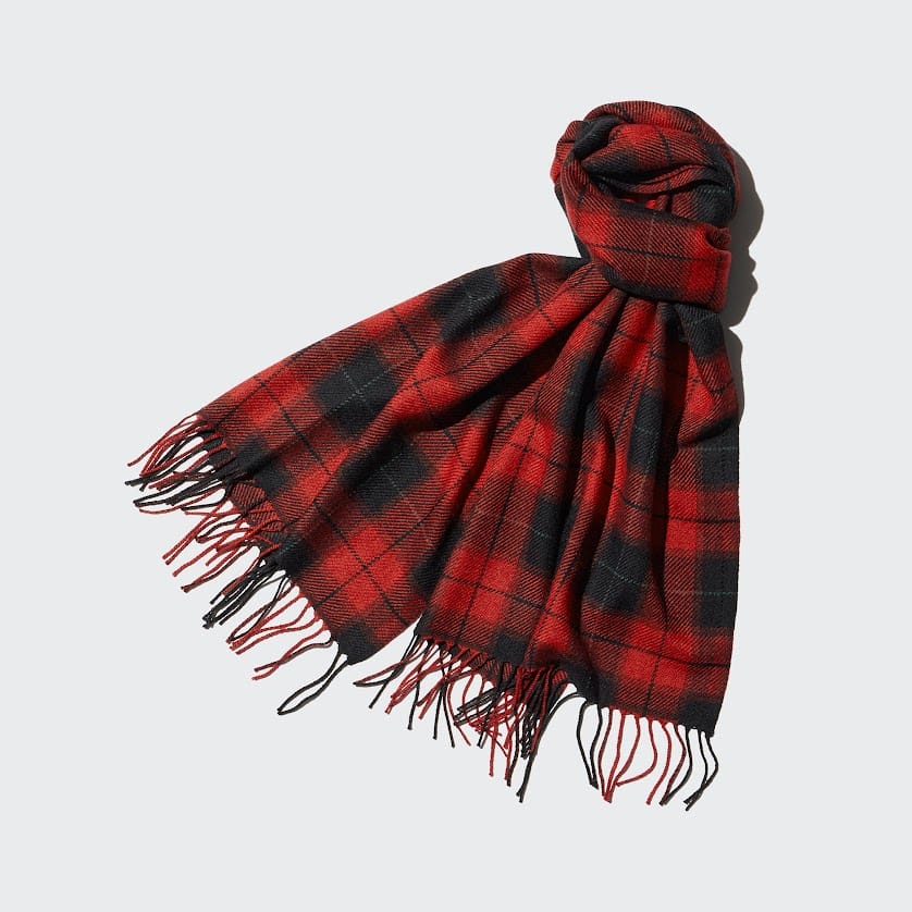 uniqlo heattech scarf pattern