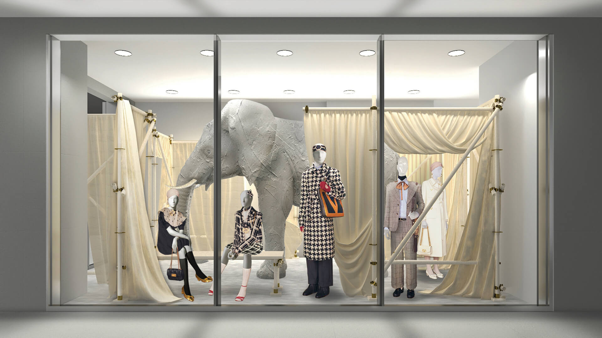 valentino elephant space at dsmg