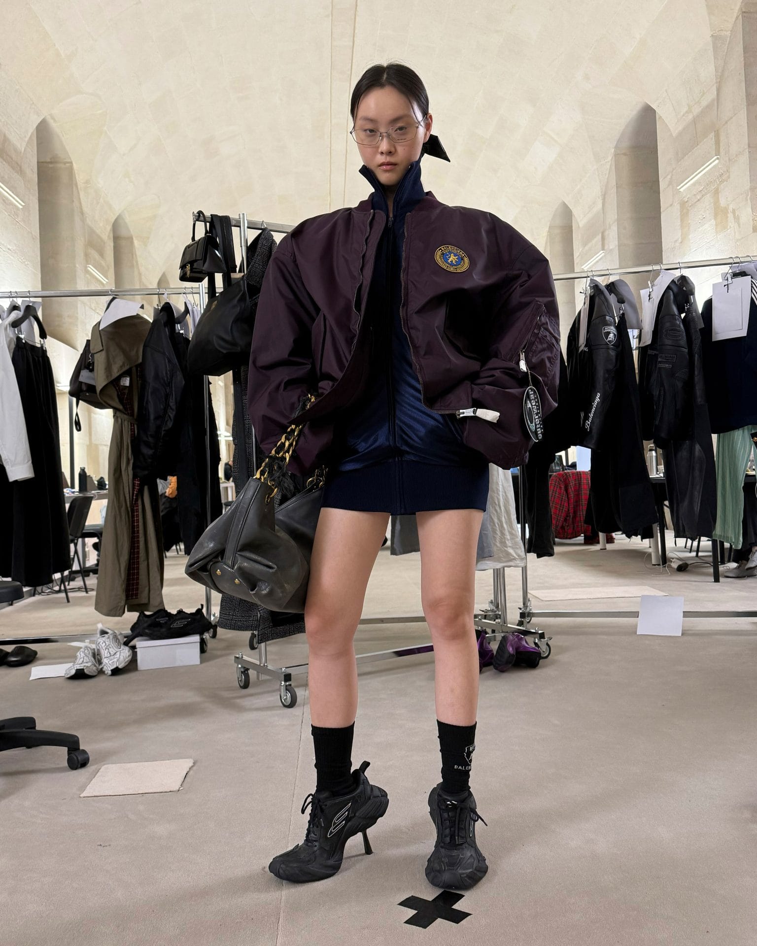 balenciaga fall 25 look 27 sua lee