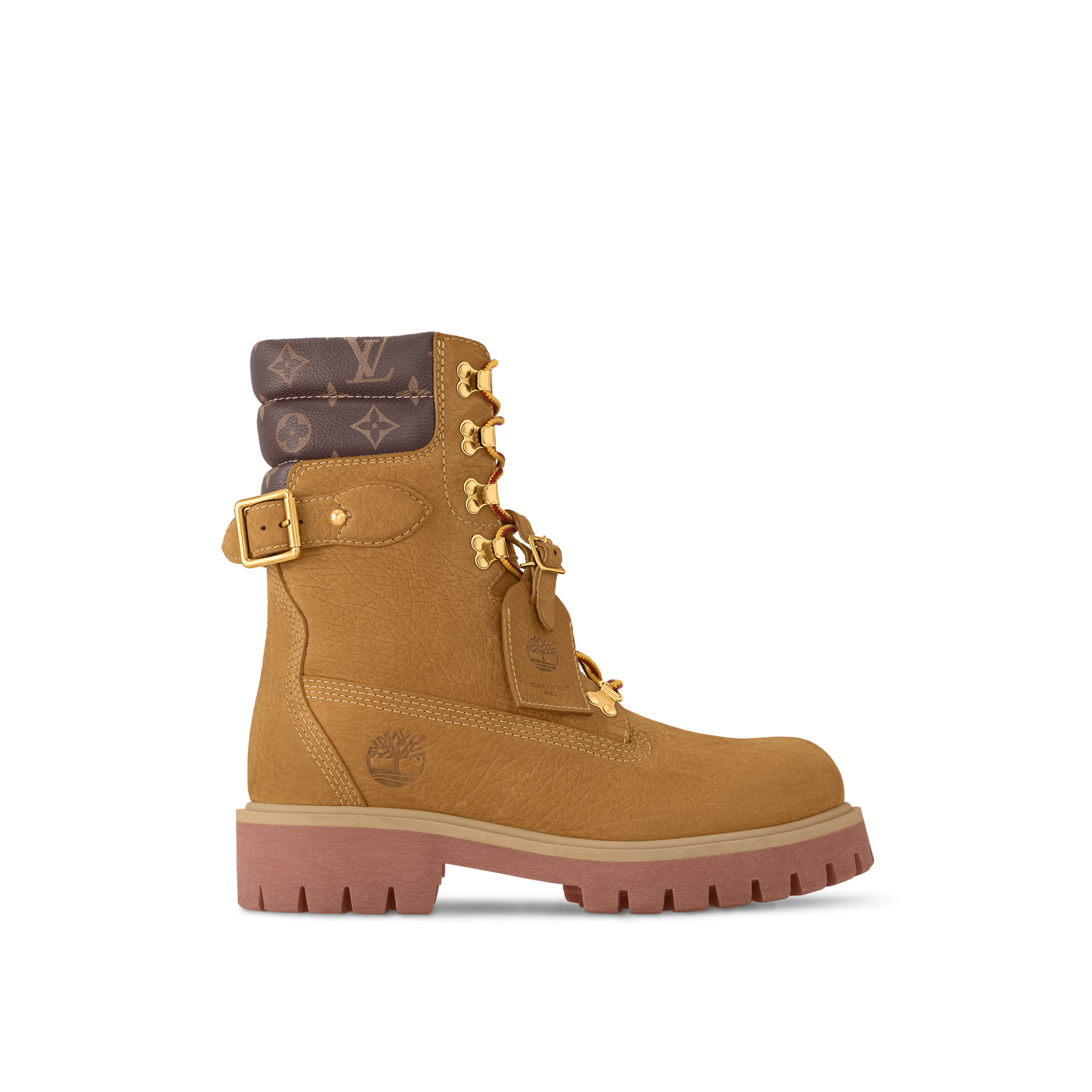 lv x timberland ranger boot beige