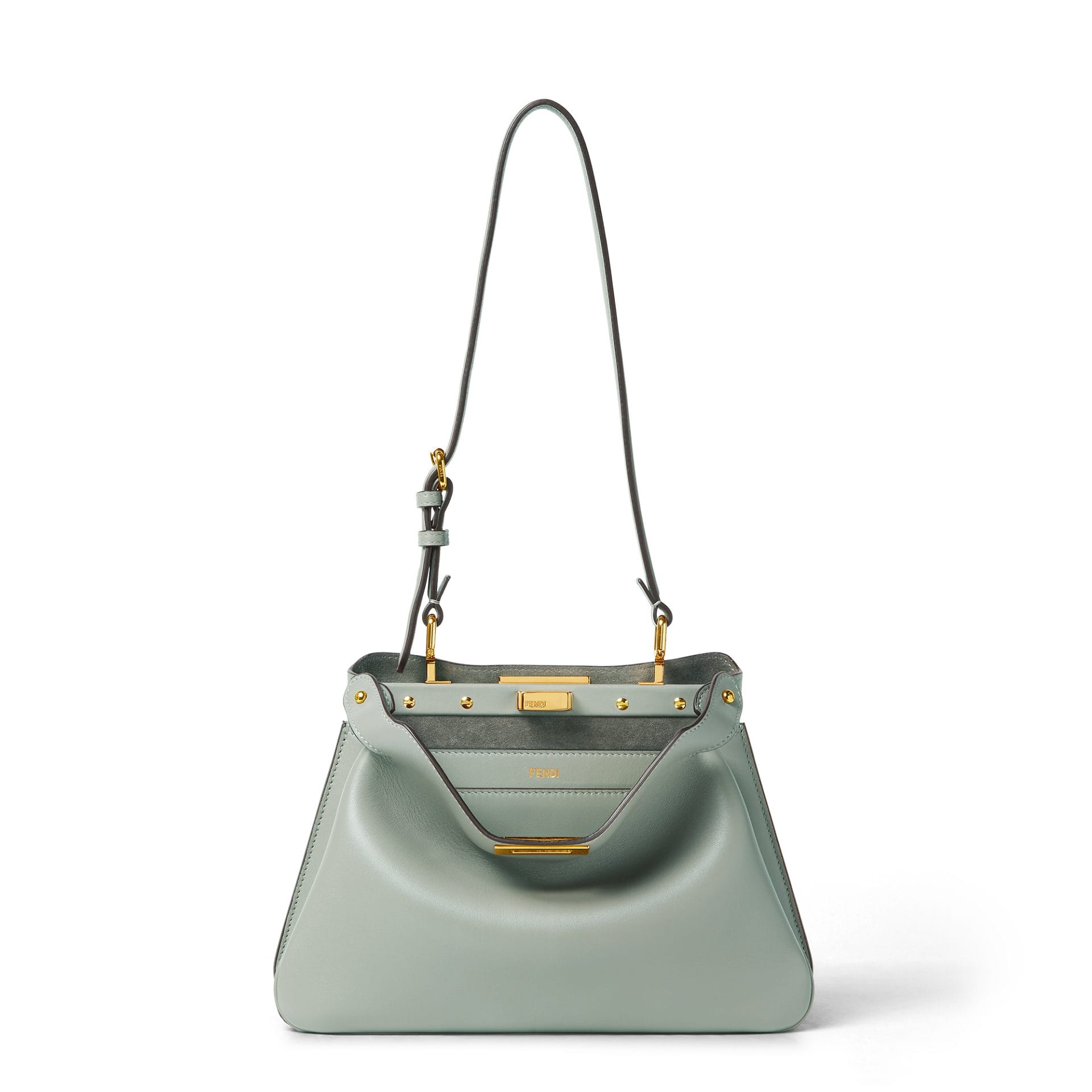 fendi peekaboo soft small w's ss25 grey 01