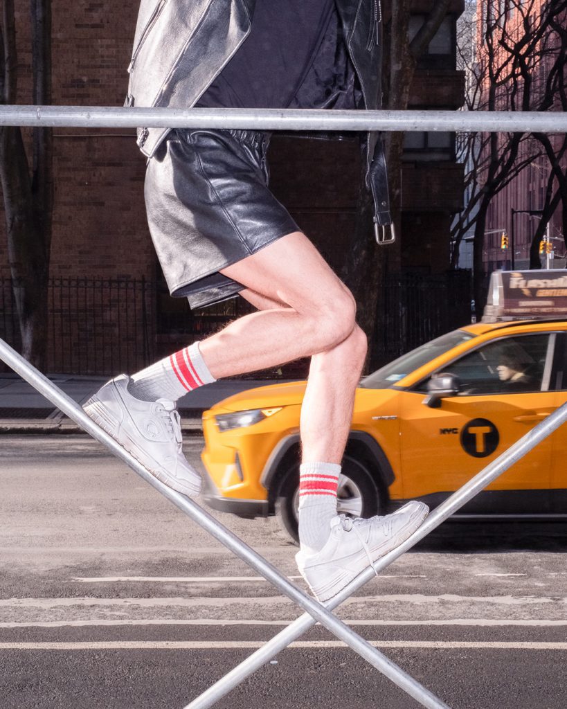 soho sneaker coach scaffolding