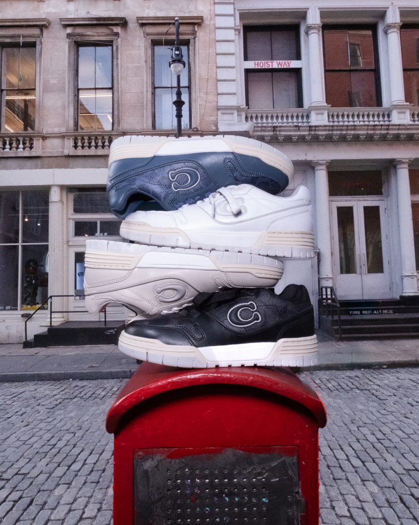 soho sneaker coach stacked