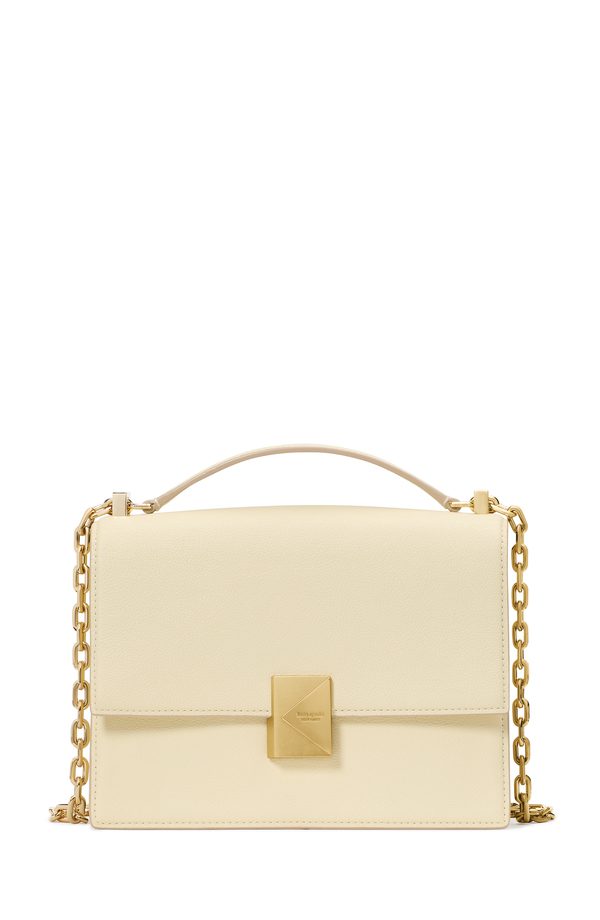 deco chain shoulder​ in sweet cream​