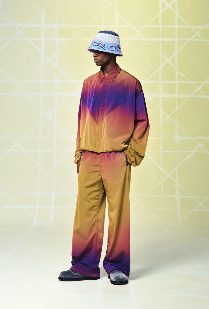dior men's fall 2025 dior and lewis hamilton capsule looks by kenny germe look (25) 2