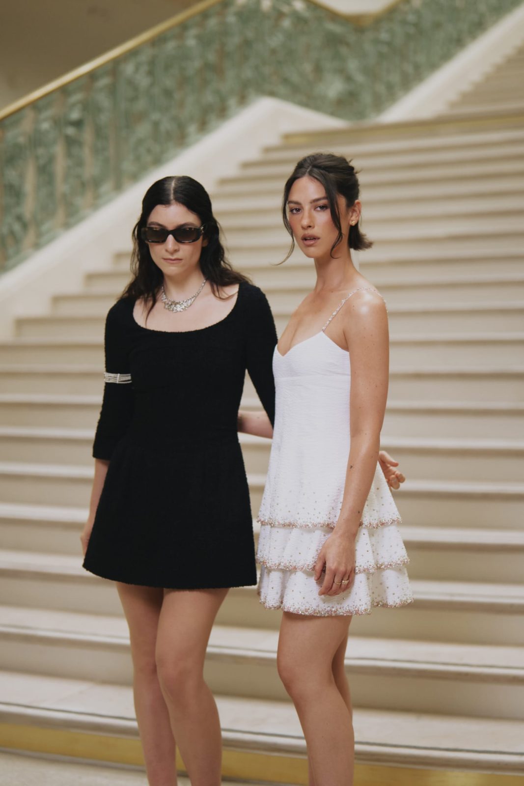 chanel lorde gracie abrams chanel hc fw25 26 show july 8th 1 ld