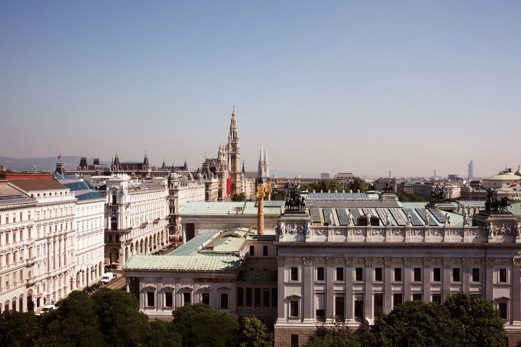 wien von oben / vienna from above