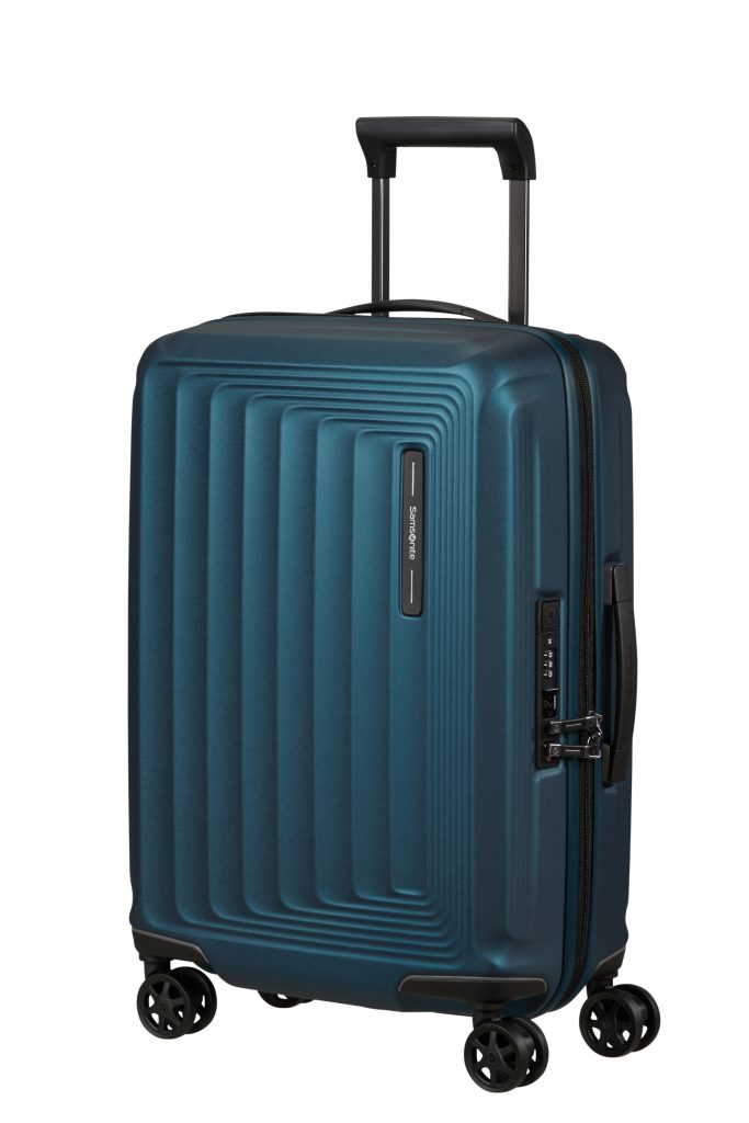 samsonite matt petrol blue