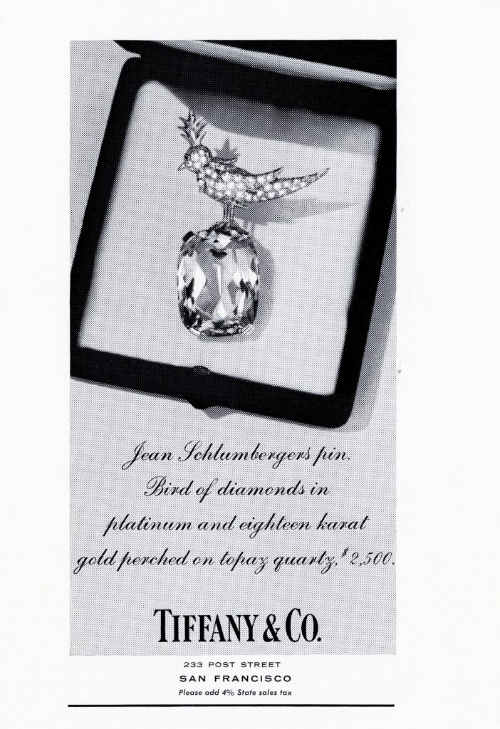 schlumbergerbirdofdiamondspin sfexaminer&chronicle oct1966 ad