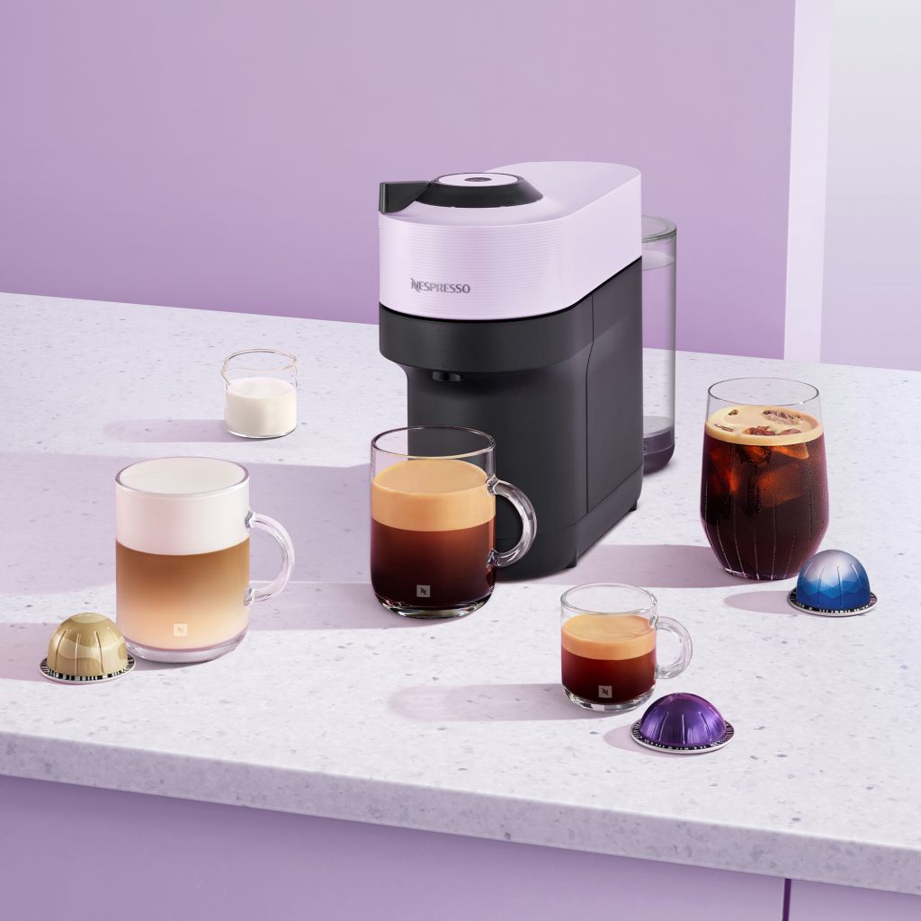 vertuo pop lilac shot