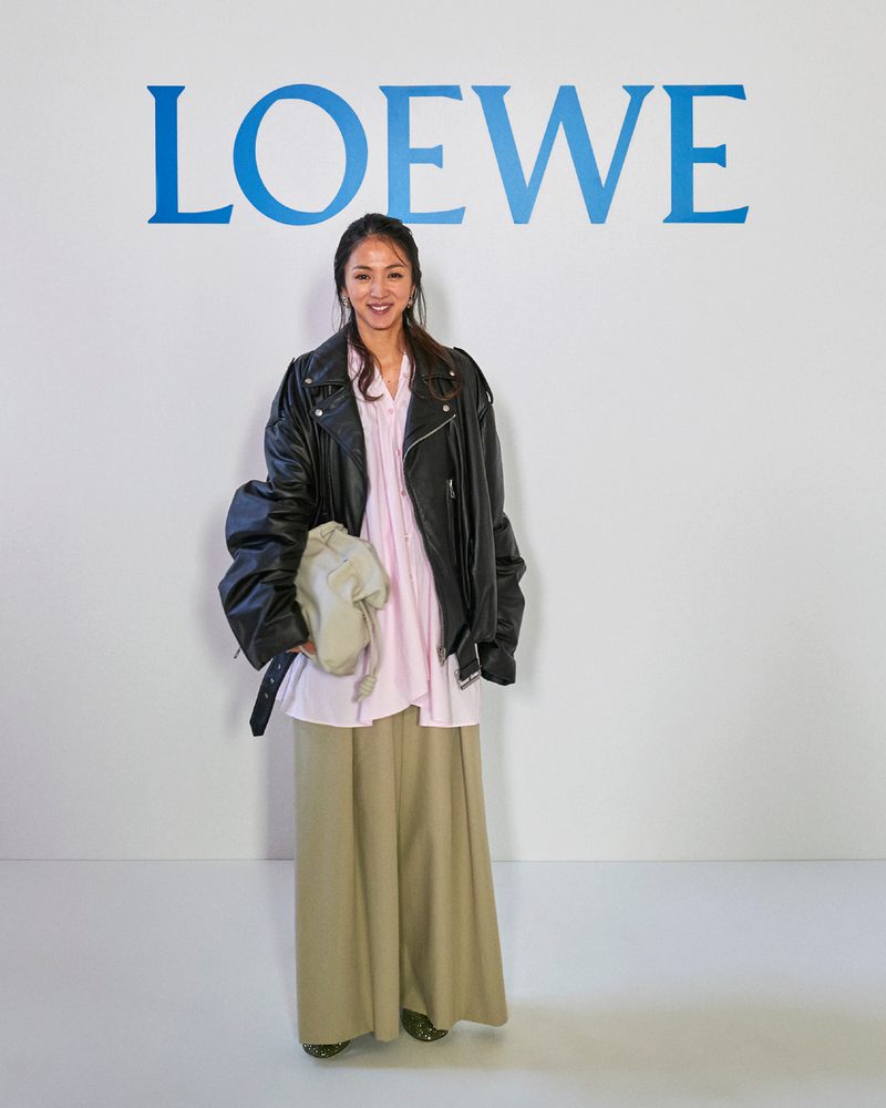 loewe ss26 ww show vip photocall np hikari mitsushima loewe ss26 251003 photocall 000 all card 282 4x5