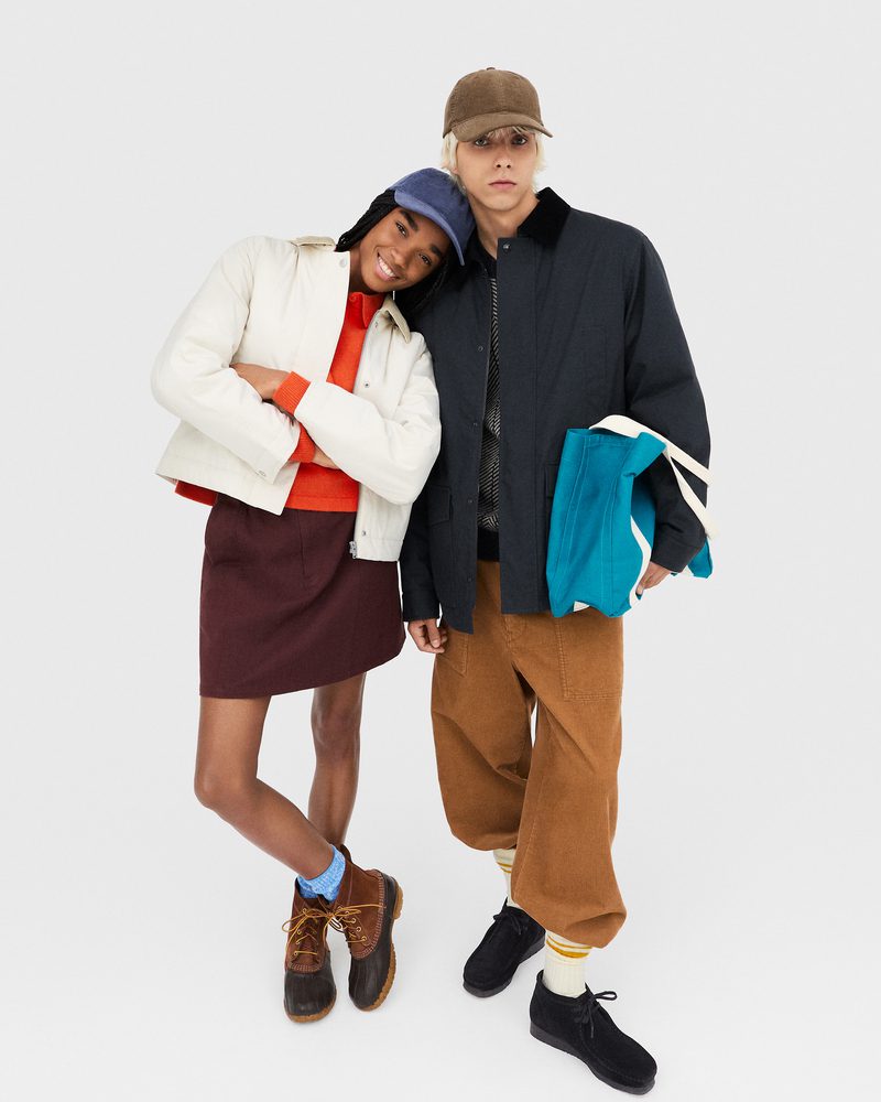 main key visual uniqlo and jw anderson 2025 fall winter collection