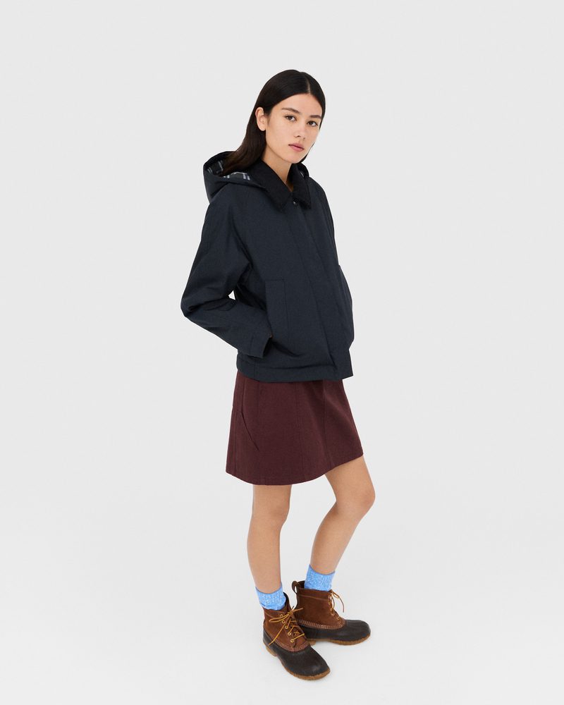 mini skirt wine uniqlo and jw anderson 2025 fall winter collection (2) 2 2