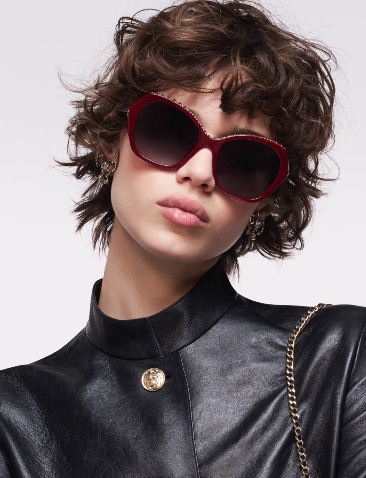 chanel fw25 eyewear campaign photographs by david sims copyright chanel 4 ld