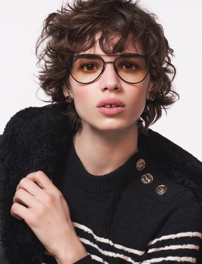 chanel fw25 eyewear campaign photographs by david sims copyright chanel 5 ld