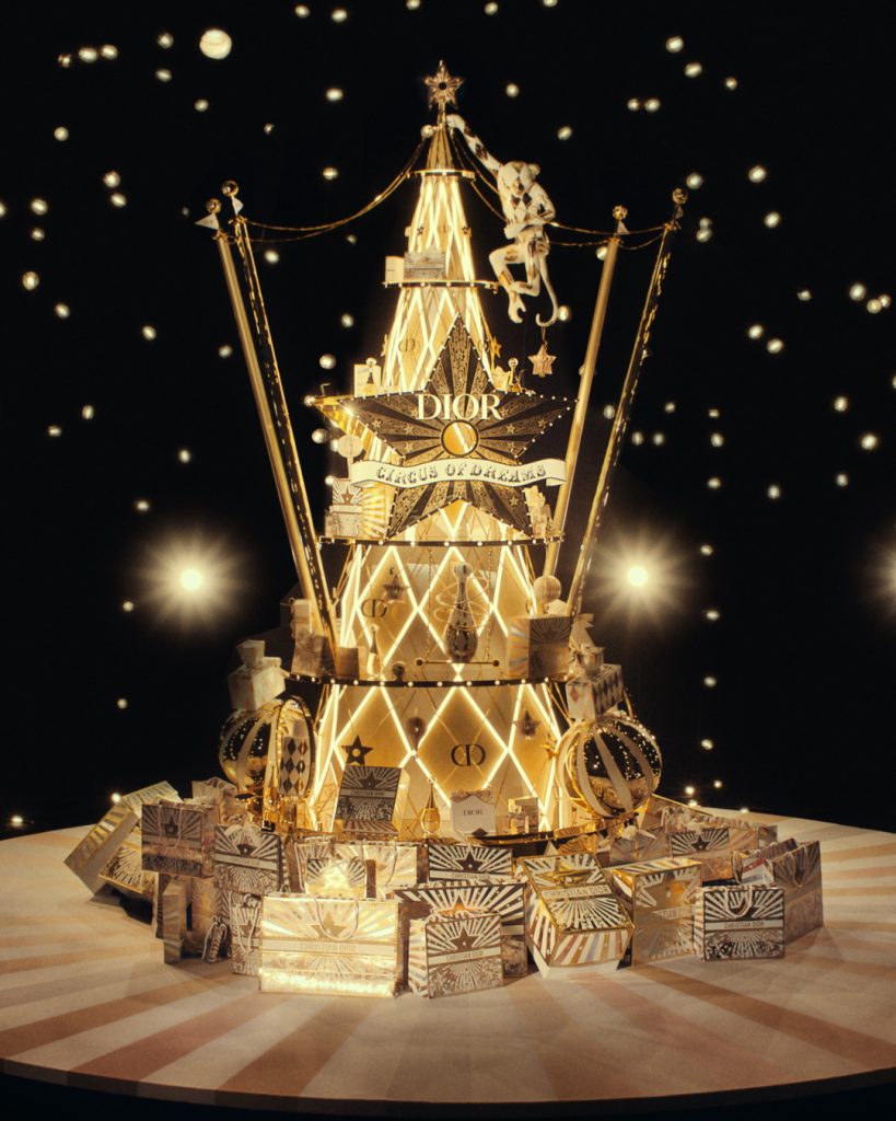 dior holiday tree
