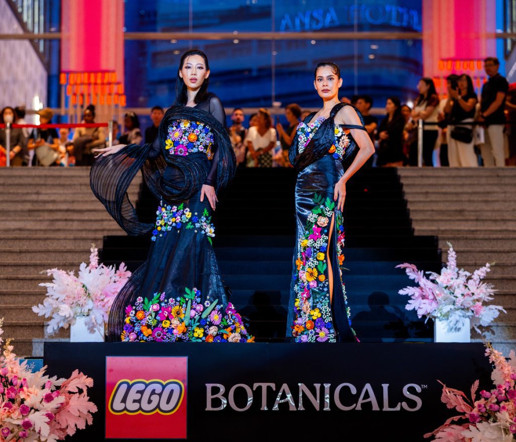 floral fragments at dusk and a luminous cascade of blossoms by nanalyana