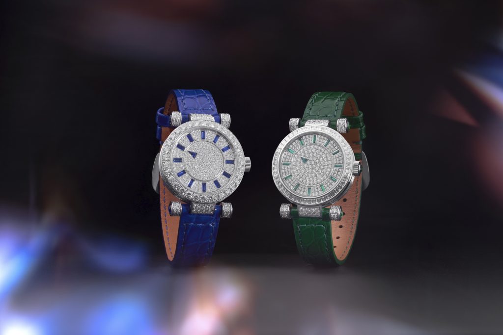 mystery (sapphire and emerald on white gold)