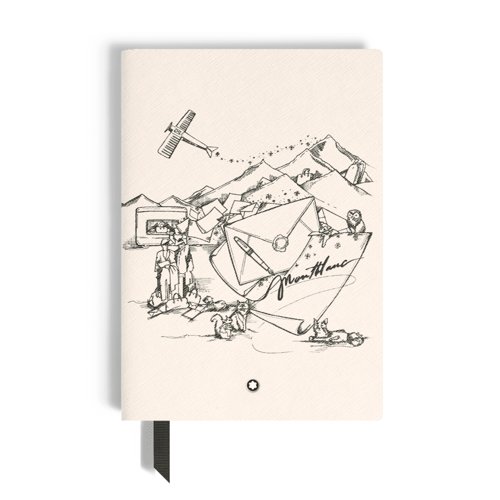 happy holidays capsule notebook