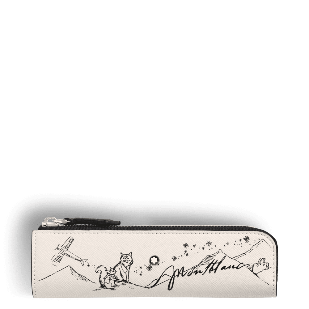 happy holidays capsule pen pouch