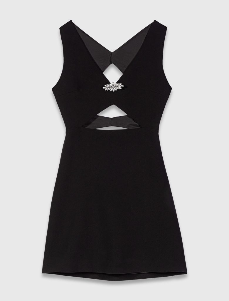 jewel embroidered short dress maje mfpro04508 2517 f p rm1,690