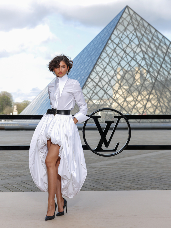 louis vuitton photocall paris fashion week womenswear fall/winter 2026 2027