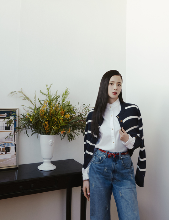 sp26 jisoo c neck cardigan
